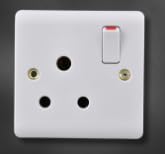 15A Socket | Heavy-Duty 3-Pin Power Socket with Switch