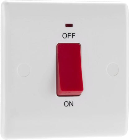 Cooker Switch 45A with Neon