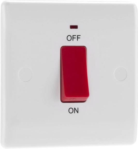 Cooker Switch 45A with Neon