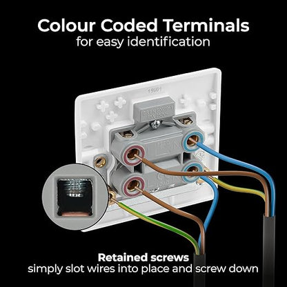 Cooker Switch 45A with Neon