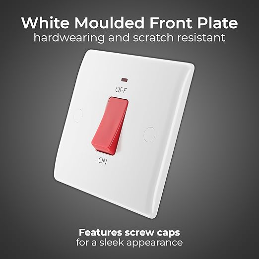 Cooker Switch 45A with Neon