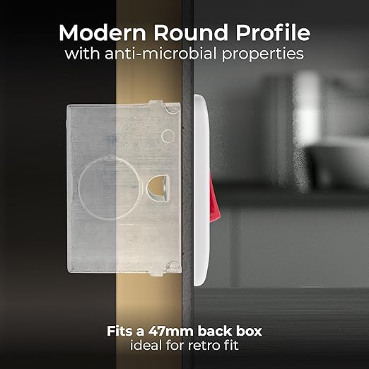 Cooker Switch 45A with Neon